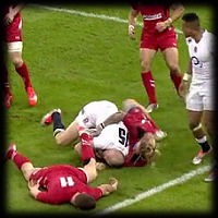 George North concussion Wales England RBS 6 Nations 2015